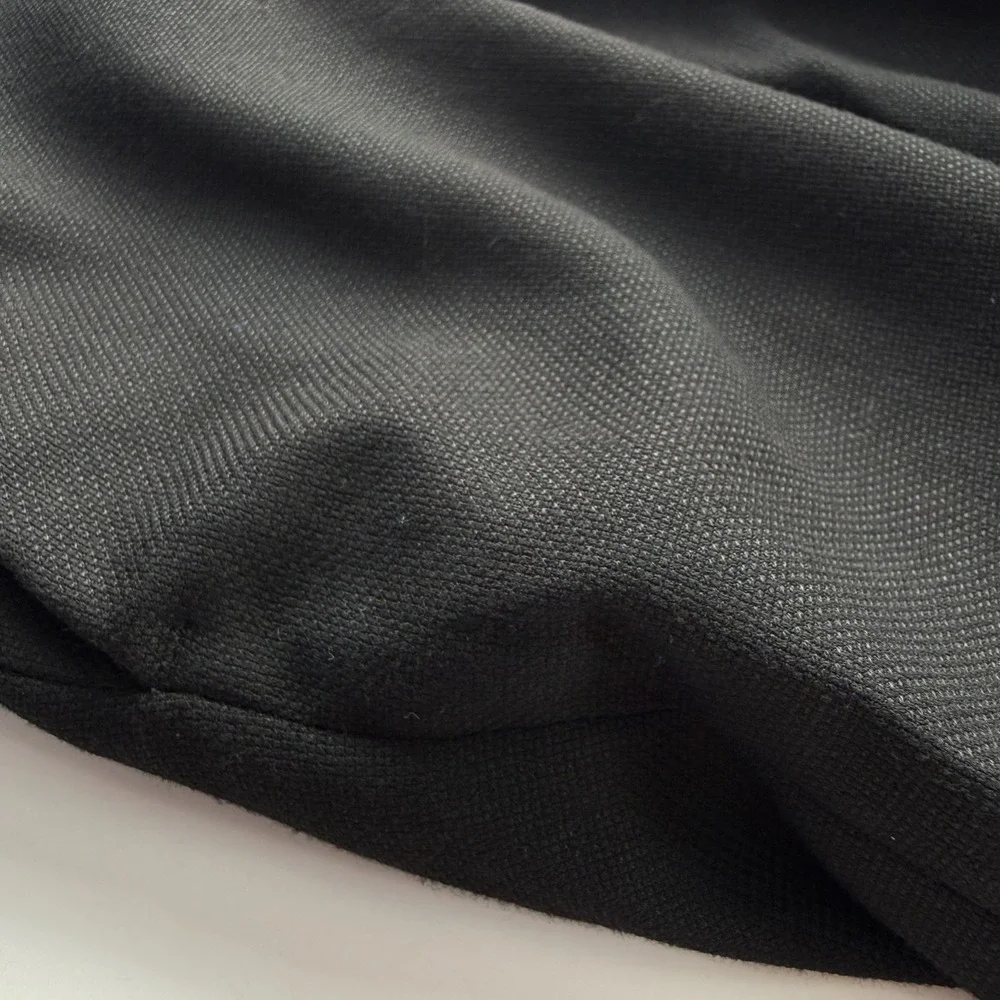 ZARA‎ Comfort Suit Pants Slim Dress Trousers Mens 30 Black Classic
